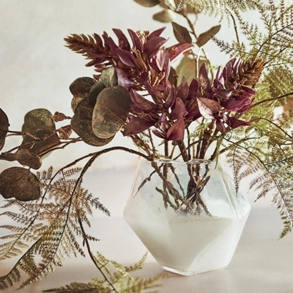 Anthropologie Gold Faux Fern Branch (One)